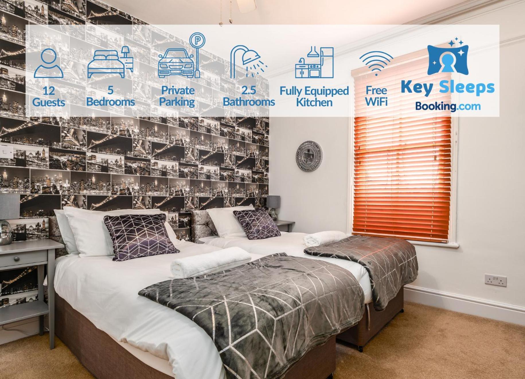 נורת'המפטון Spacious Contractor House For Large Groups - Private Parking מראה חיצוני תמונה